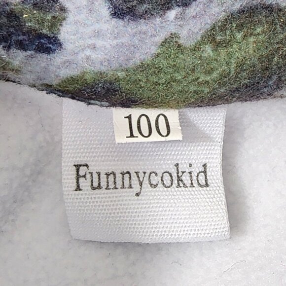 Kids4ever Camouflage Zipper Pockets Fleece Jacket Size (100 2-3T) - Picture 5 of 6